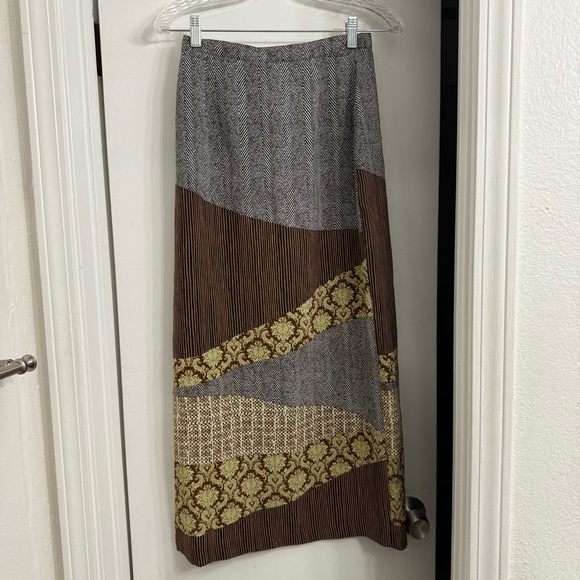 Vintage 90s NY&CO Patchwork Skirt - Picture 7 of 7